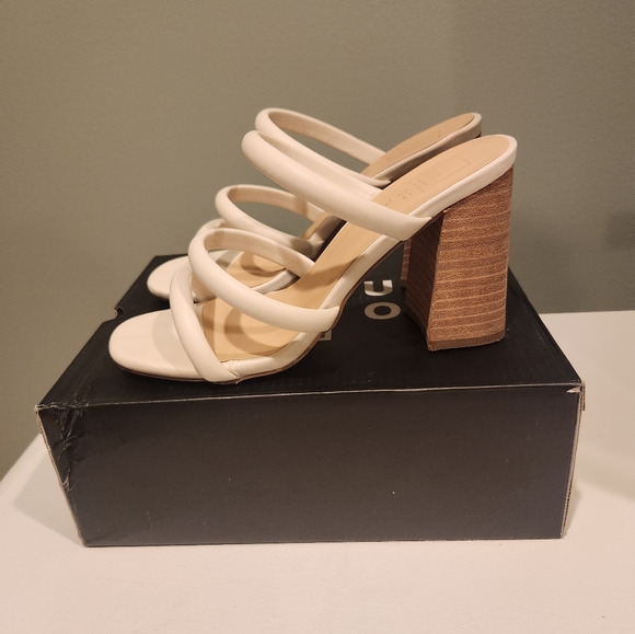 SHUSHOP HEELS color BONE size 6.5 - Picture 11 of 16